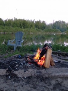 1. Fire pit.